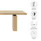 Piston 82" Rectangular Wood Dining Table by Modway EEI-7173 FredCo