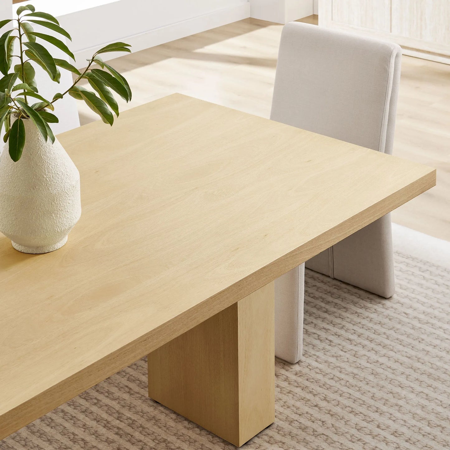 Piston 82" Rectangular Wood Dining Table by Modway EEI-7173 FredCo