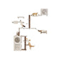 Planet - Cat Wall Furniture Set of 10 FredCo