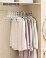 Plastic Clothes Hangers 50 Pack White FredCo