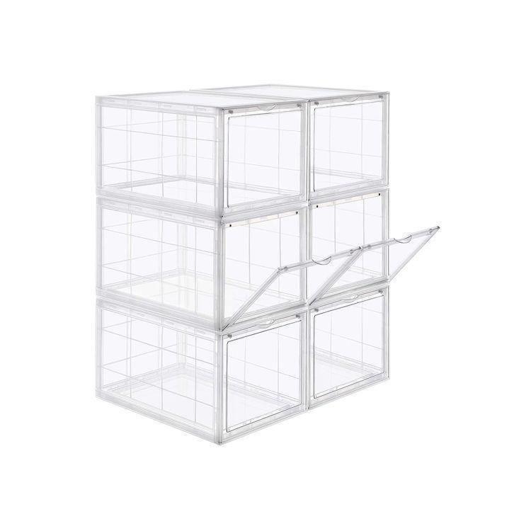 Plastic Shoe Storage Organizers FredCo