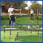 Portable Black Badminton Net FredCo