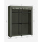 Portable Closet for Bedroom Sage Green FredCo