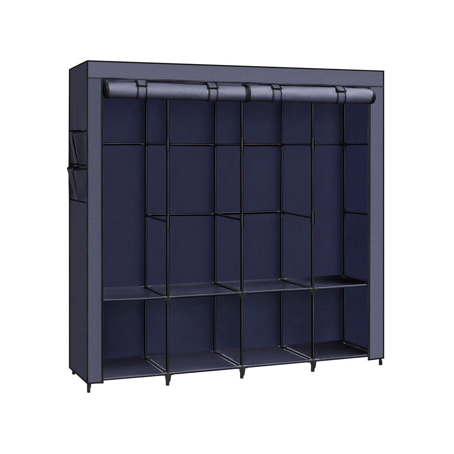 Portable Closet, Wardrobe Closet Organizer with Cover FredCo