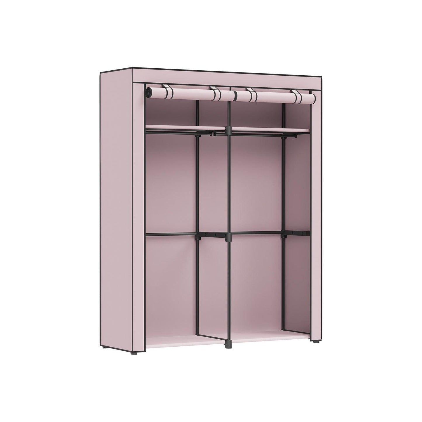 Portable Closet Wardrobe with Non-Woven Fabric Cover FredCo