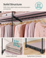 Portable Closet Wardrobe with Non-Woven Fabric Cover FredCo