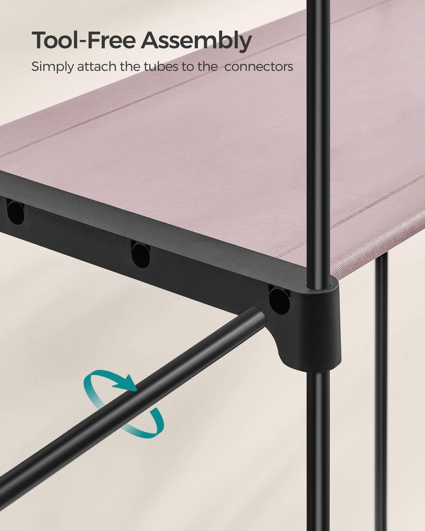 Portable Closet Wardrobe with Non-Woven Fabric Cover FredCo