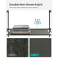 Portable Closet with 12 Compartments Sage Green FredCo