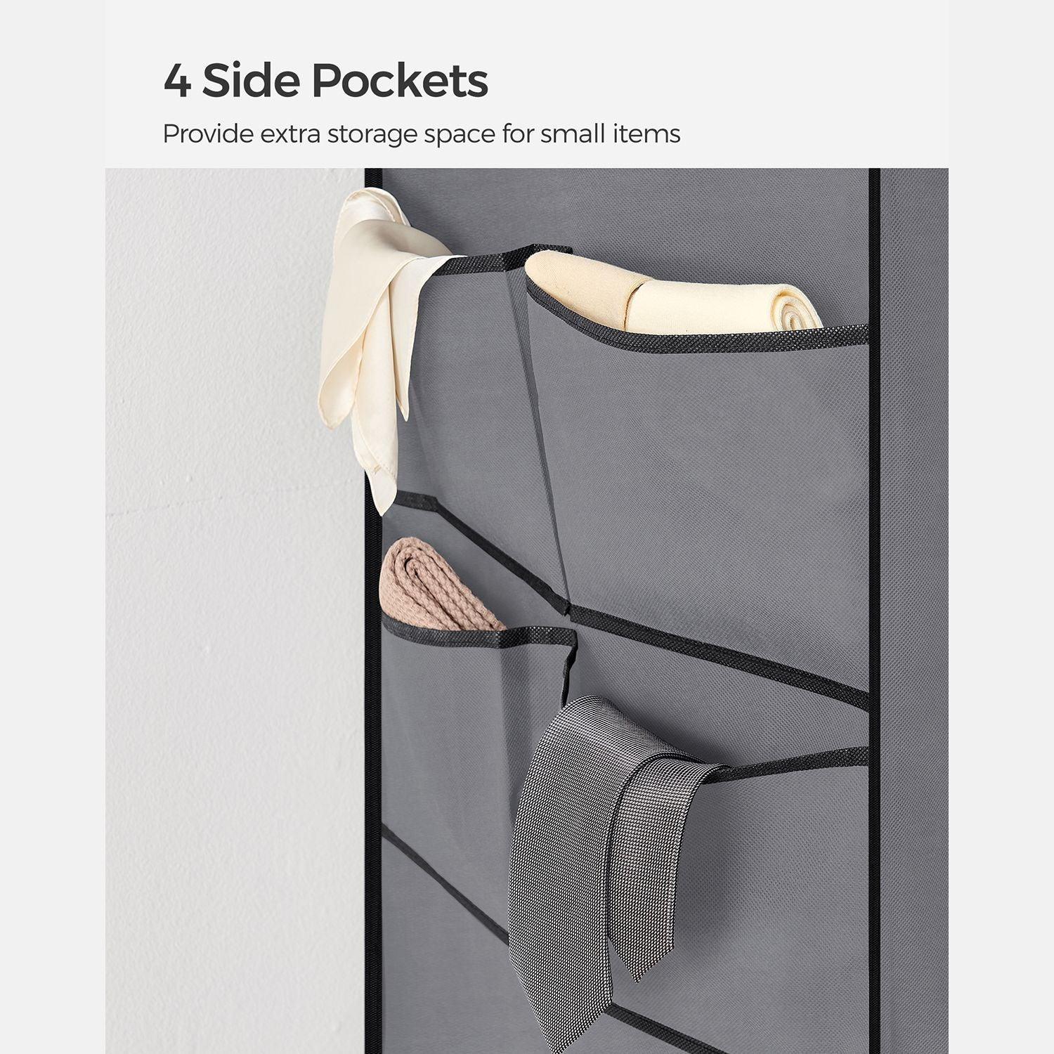 Portable Closet with 2 Hanging Rods FredCo