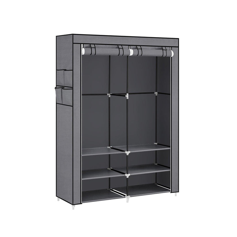 Portable Closet with 2 Hanging Rods