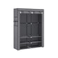 Portable Closet with 2 Hanging Rods FredCo