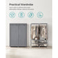 Portable Closet with 2 Hanging Rods FredCo