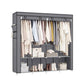 Portable Closet with 4 Hanging Rods FredCo