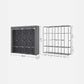 Portable Closet with 4 Hanging Rods FredCo