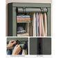 Portable Closet with 6 Shelves Sage Green FredCo