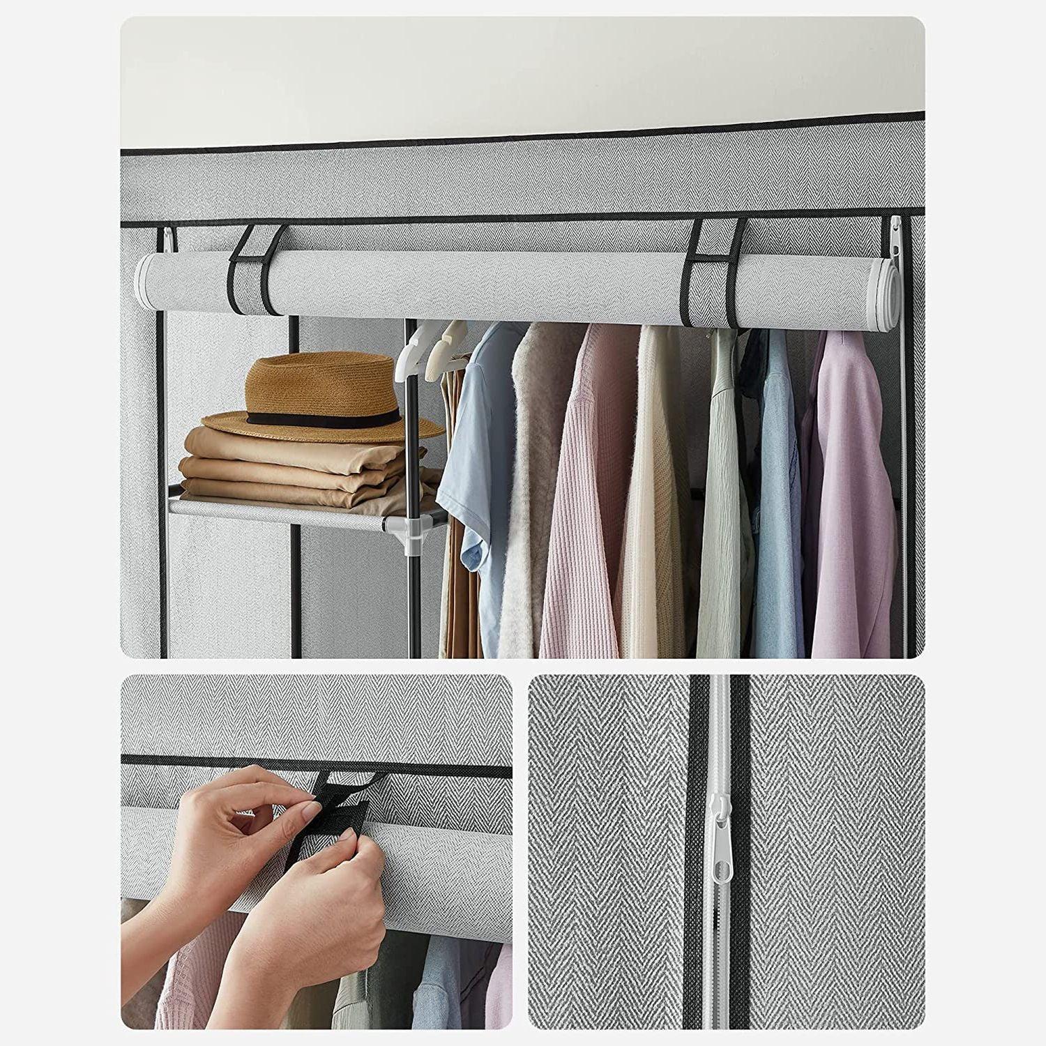 Portable Closet with Shelves FredCo