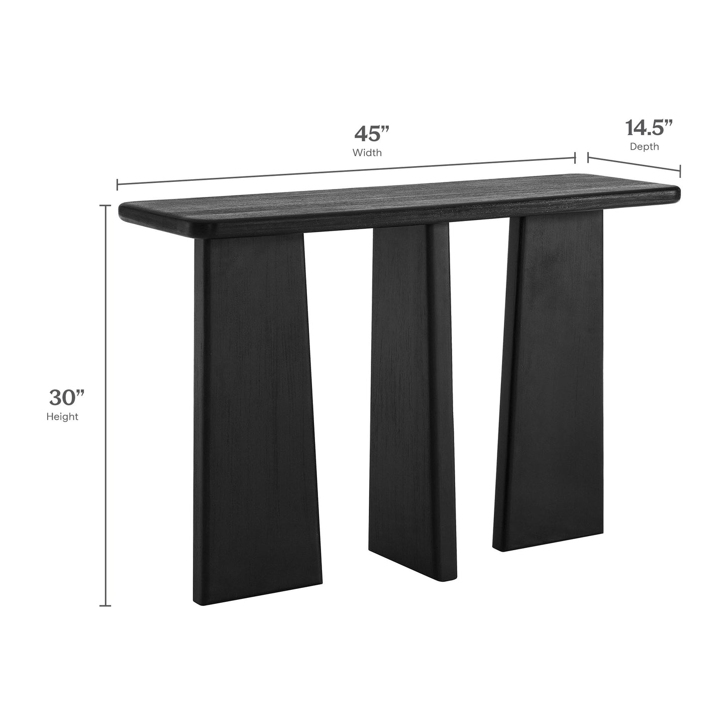 Porter 45" Wood Console Table by Modway EEI-7197 FredCo