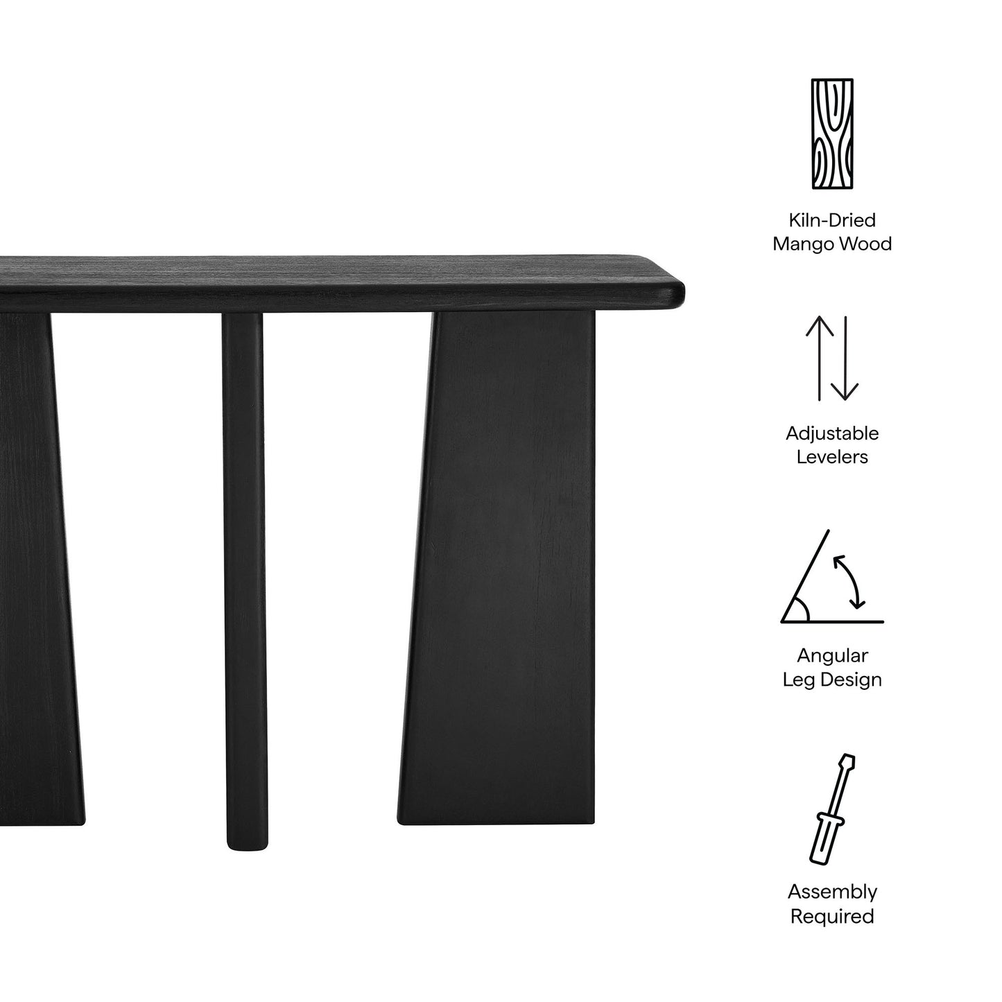 Porter 45" Wood Console Table by Modway EEI-7197 FredCo