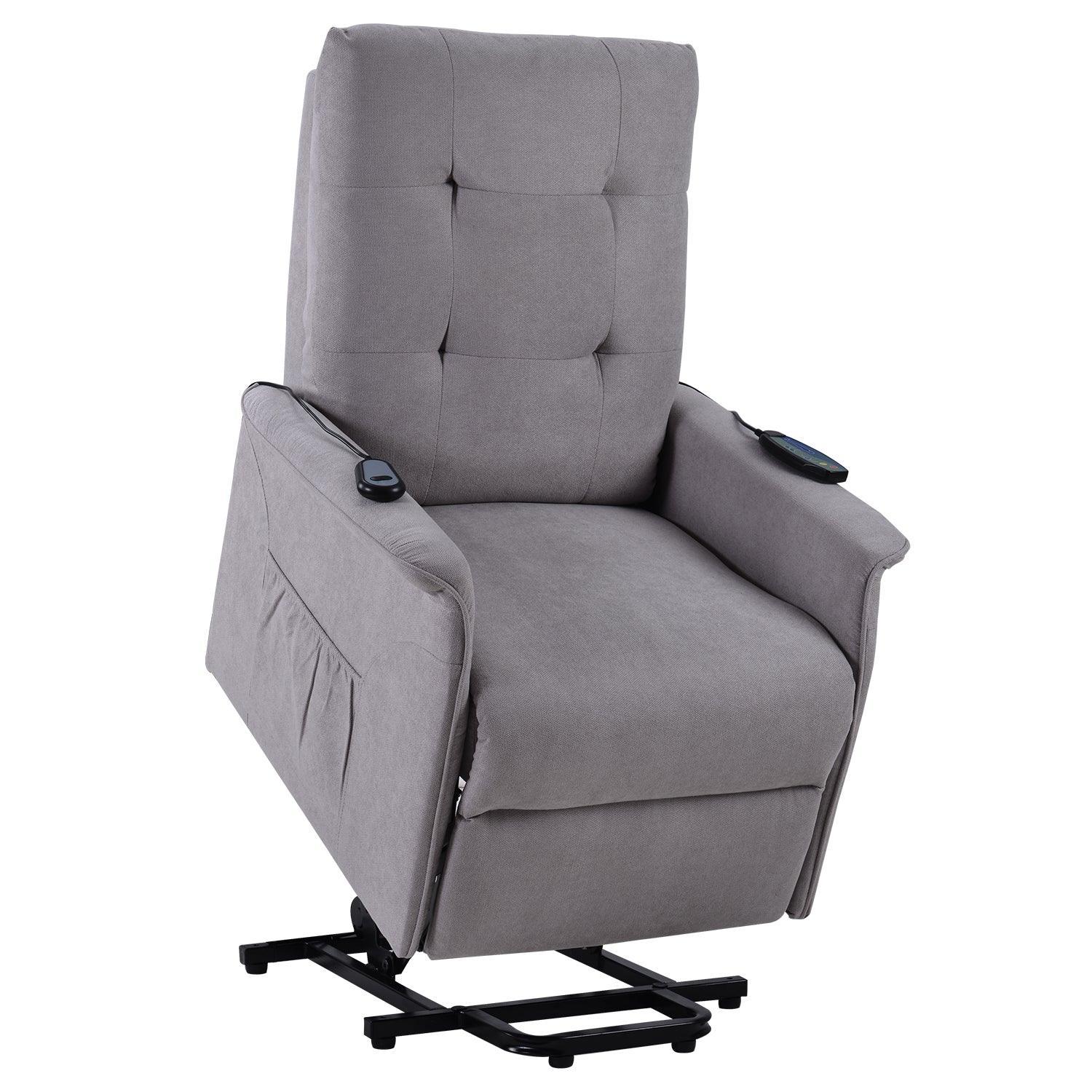 Power Lift Chair for the with Adjustable Massage Function and Reclining Feature FredCo