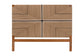 Prita Paper Loom Headboard FredCo