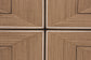 Prita Paper Loom Headboard FredCo