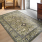 Radcliffe Transitional Flora Wildlife Nature Design Rug FredCo