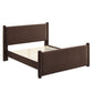 Rael Performance Velvet Full Platform Bed by Modway FredCo
