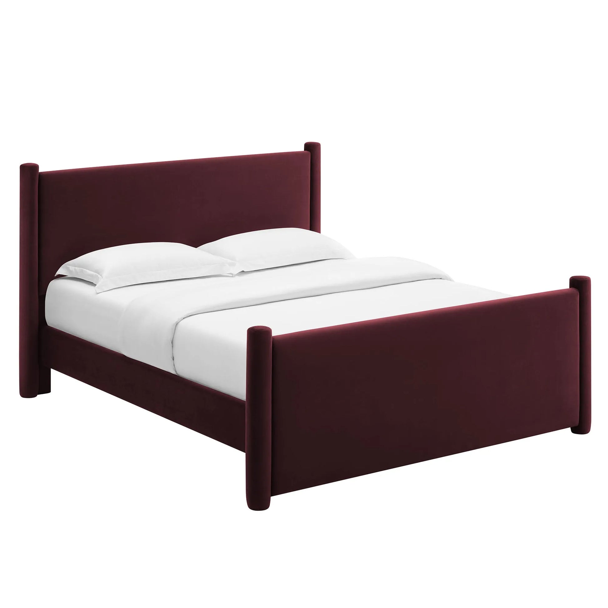 Rael Performance Velvet Full Platform Bed by Modway MOD-7174 FredCo