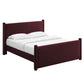 Rael Performance Velvet Full Platform Bed by Modway MOD-7174 FredCo
