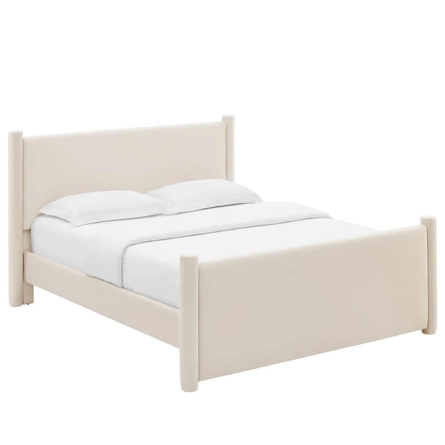 Rael Performance Velvet Full Platform Bed by Modway MOD-7174 FredCo