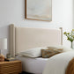 Rael Performance Velvet Queen Headboard by Modway FredCo