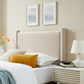 Rael Performance Velvet Twin Headboard by Modway FredCo