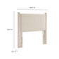 Rael Performance Velvet Twin Headboard by Modway FredCo