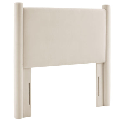Rael Performance Velvet Twin Headboard by Modway FredCo