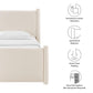 Rael Performance Velvet Twin Platform Bed by Modway FredCo