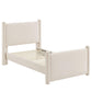 Rael Performance Velvet Twin Platform Bed by Modway FredCo