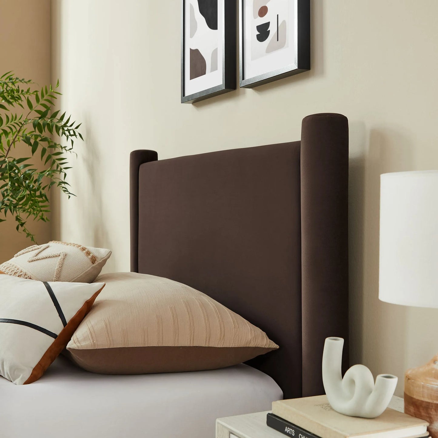 Rael Performance Velvet Twin Platform Bed by Modway MOD-7173 FredCo