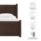 Rael Performance Velvet Twin Platform Bed by Modway MOD-7173 FredCo