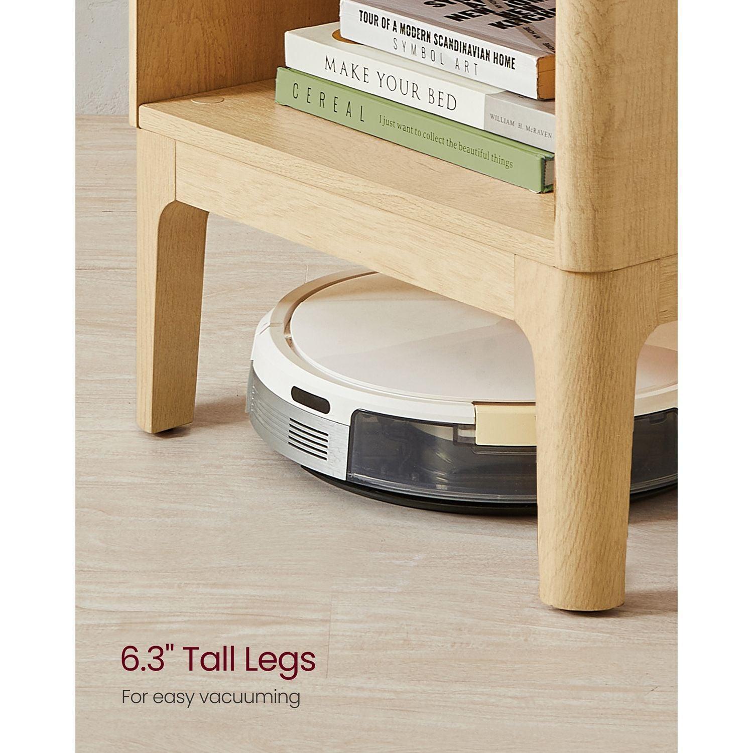 Rattan Nightstand with Drawer FredCo