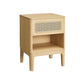 Rattan Nightstand with Drawer FredCo