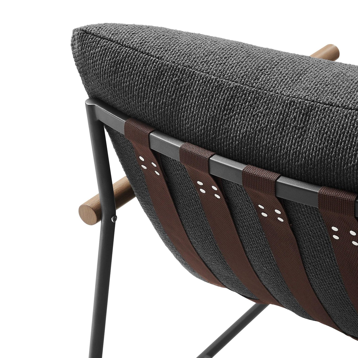 Raya Outdoor Patio Boucle Lounge Chair and Ottoman by Modway EEI-7292 FredCo