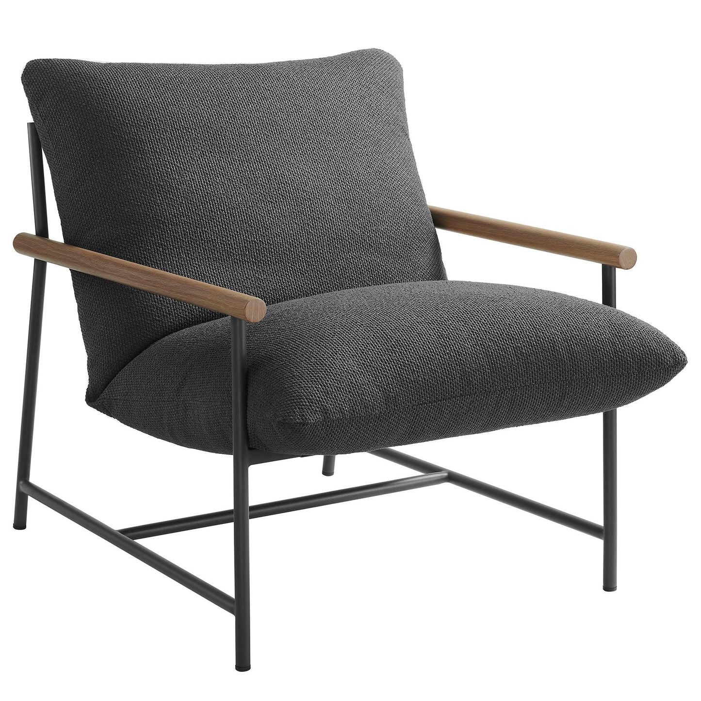 Raya Outdoor Patio Boucle Lounge Chair and Ottoman by Modway EEI-7292 FredCo