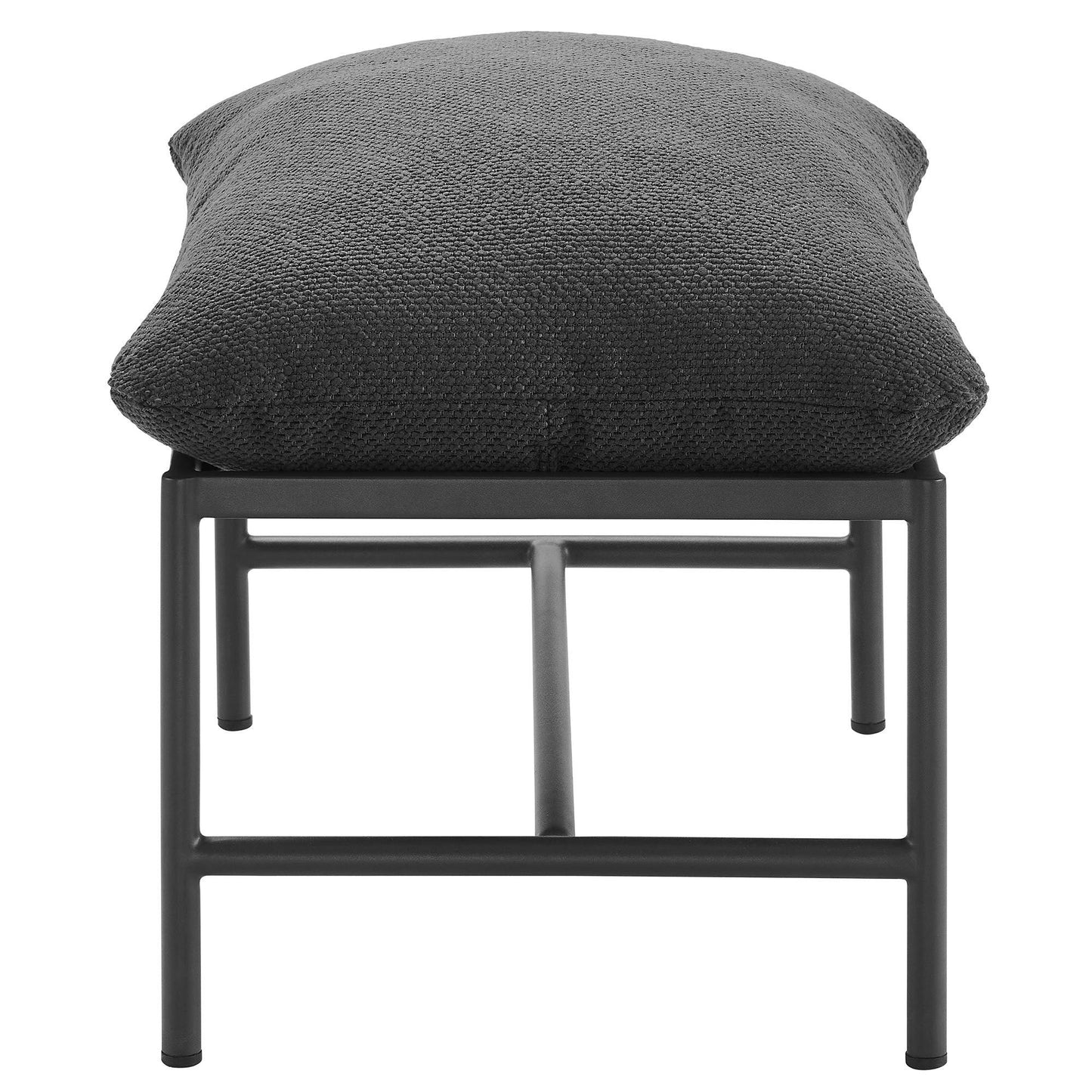 Raya Outdoor Patio Boucle Ottoman by Modway EEI-7161 FredCo