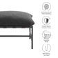 Raya Outdoor Patio Boucle Ottoman by Modway EEI-7161 FredCo