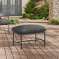 Raya Outdoor Patio Boucle Ottoman by Modway EEI-7161 FredCo