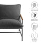 Raya Outdoor Patio Boucle Sling Lounge Chair by Modway EEI-7118 FredCo