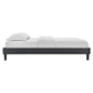 Reagan King Performance Velvet Platform Bed, MOD-7078 FredCo