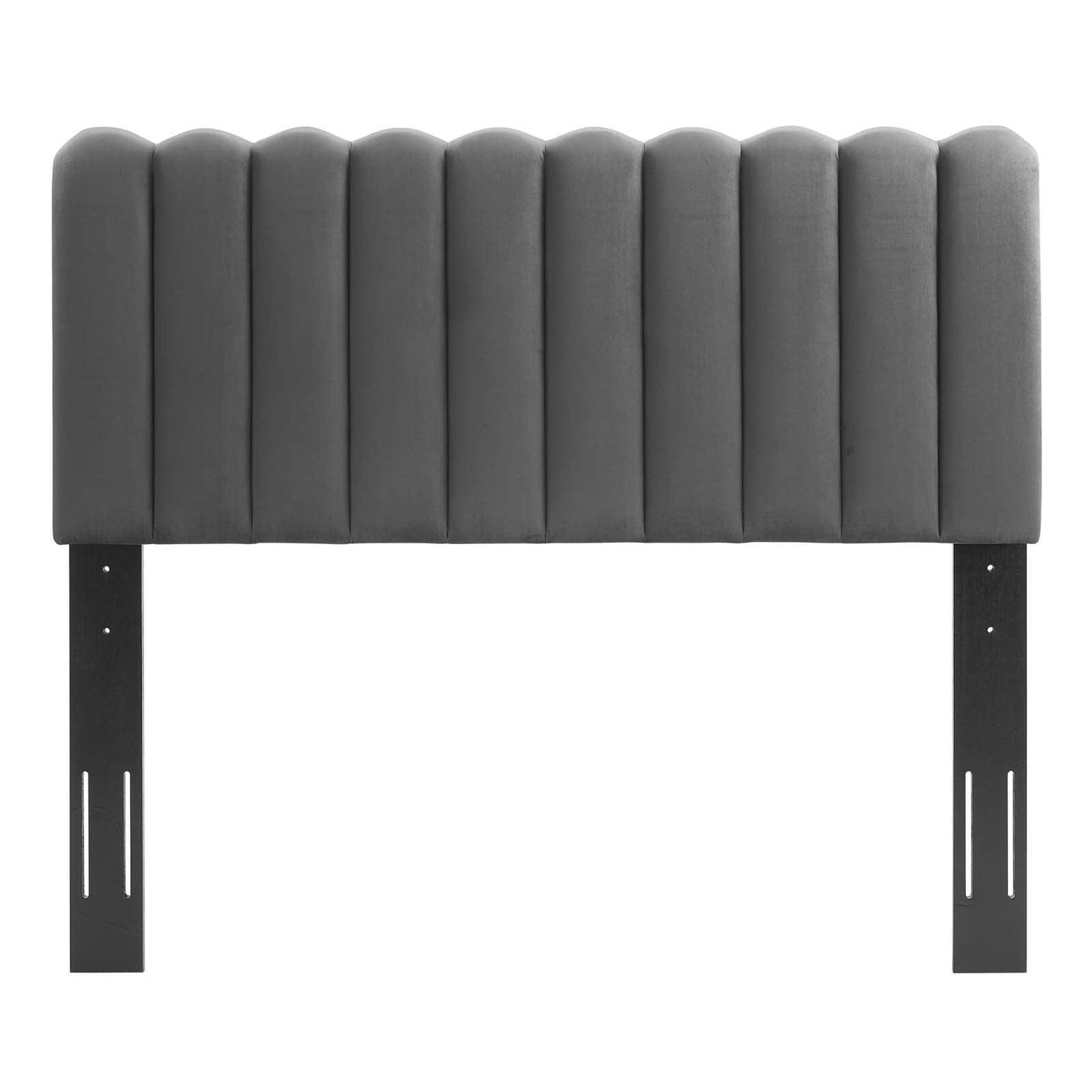 Reagan Twin Performance Velvet Platform Bed, MOD-6885 FredCo