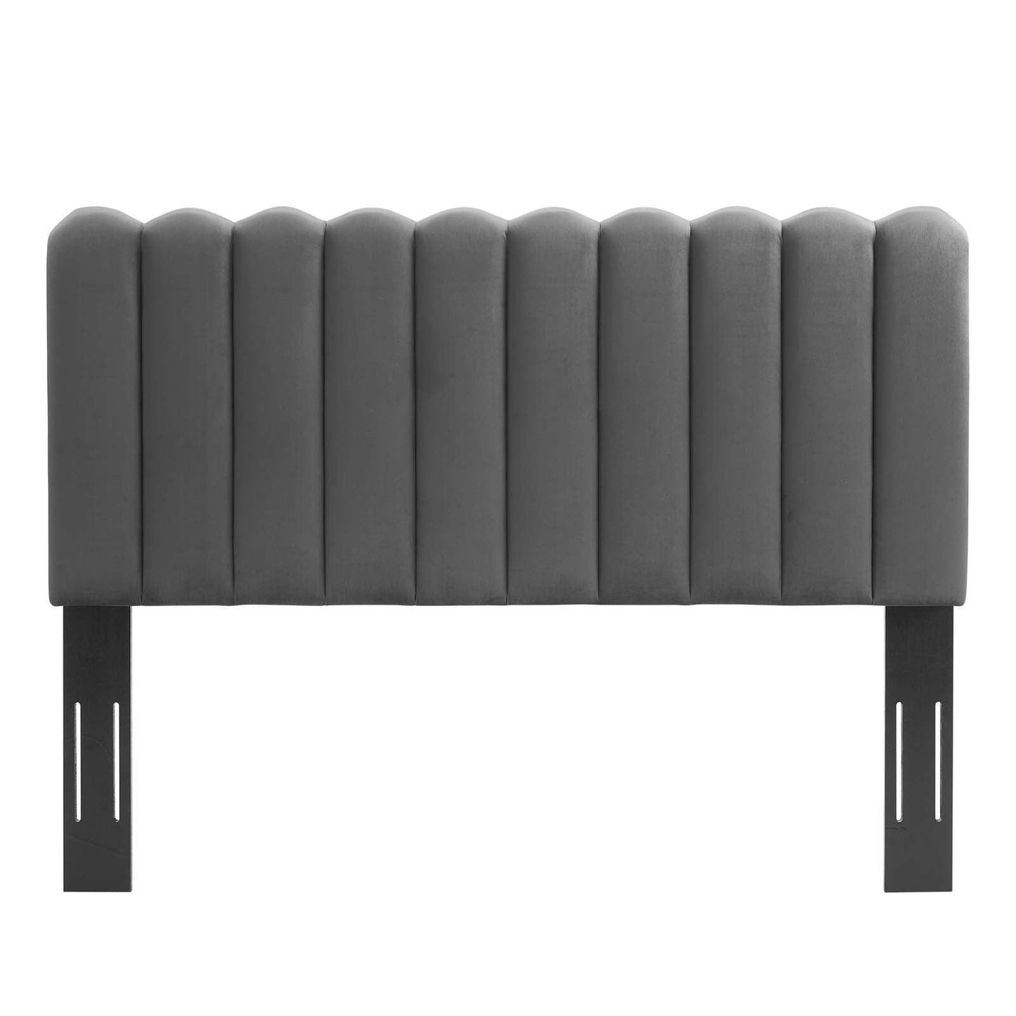 Reagan Twin Performance Velvet Platform Bed, MOD-6885 FredCo