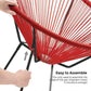 Red 3-Piece Outdoor Acapulco Chair FredCo